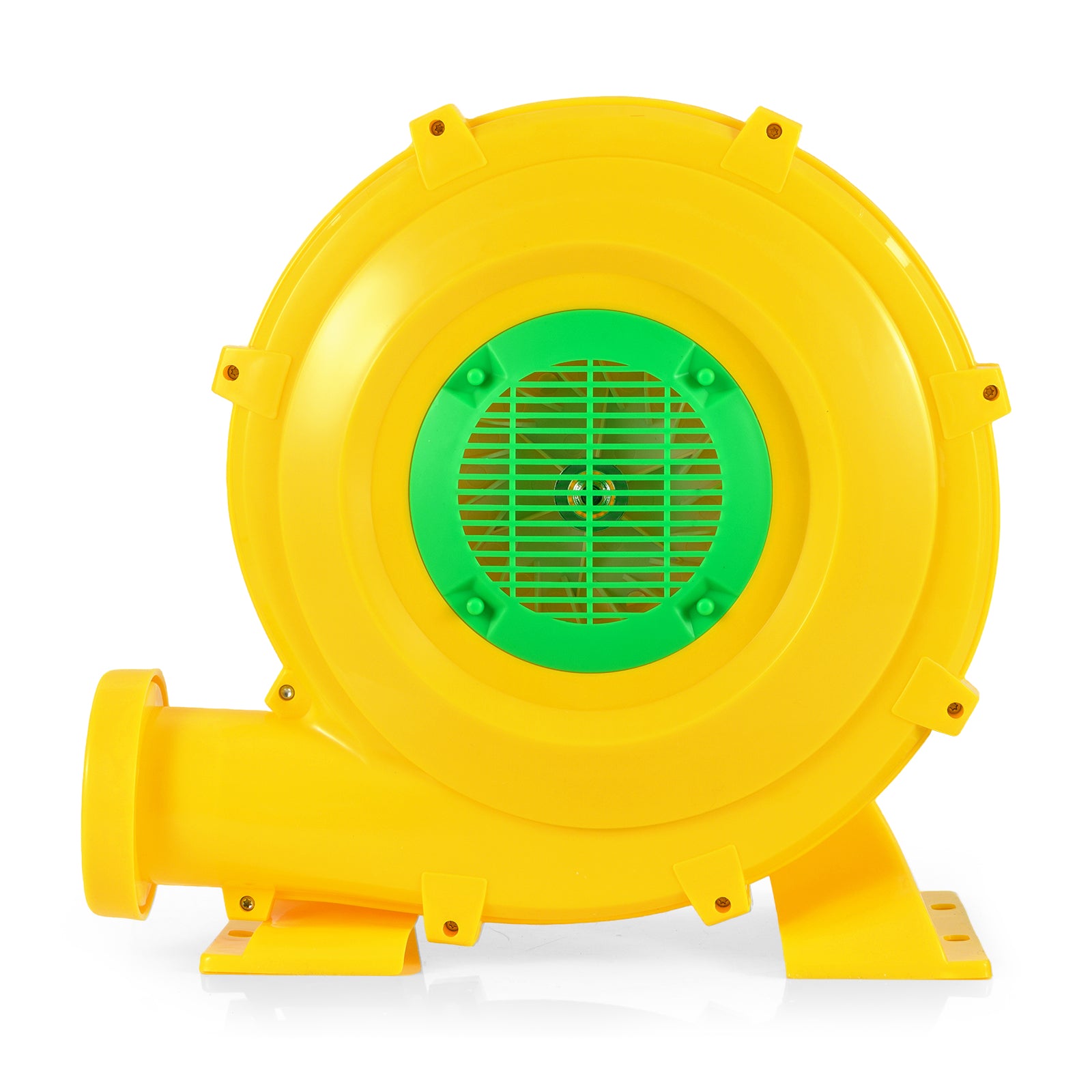 High-output inflatable air pump with powerful airflow