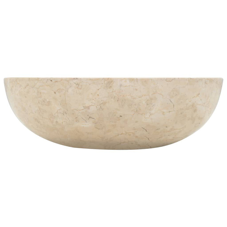 Sink 15.7"X4.7" Marble Cream