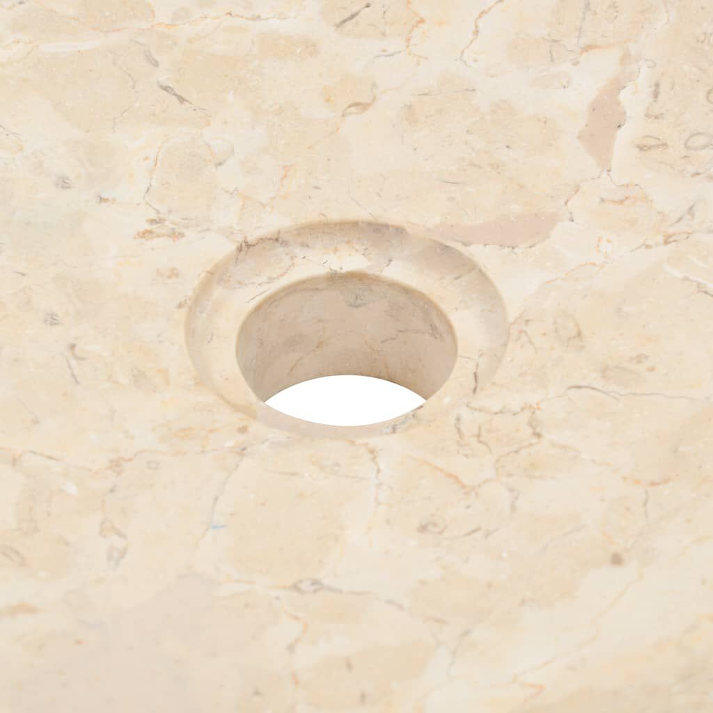 Sink 15.7"X4.7" Marble Cream