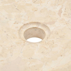 Sink 15.7"X4.7" Marble Cream