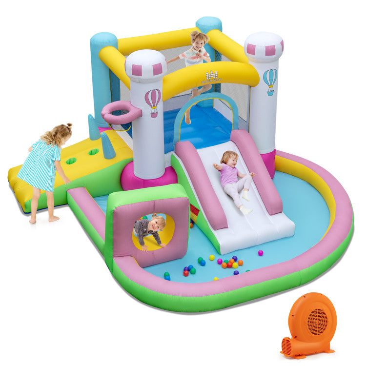 Indoor bounce house providing endless kids fun