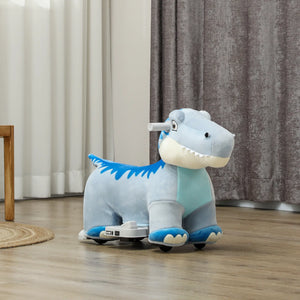 Indoor and outdoor battery-powered horse ride-on toy for toddlers