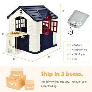 Indoor playhouse slide for toddlers safe fun