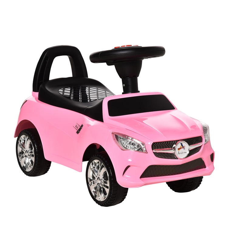 Indoor push car toy with storage