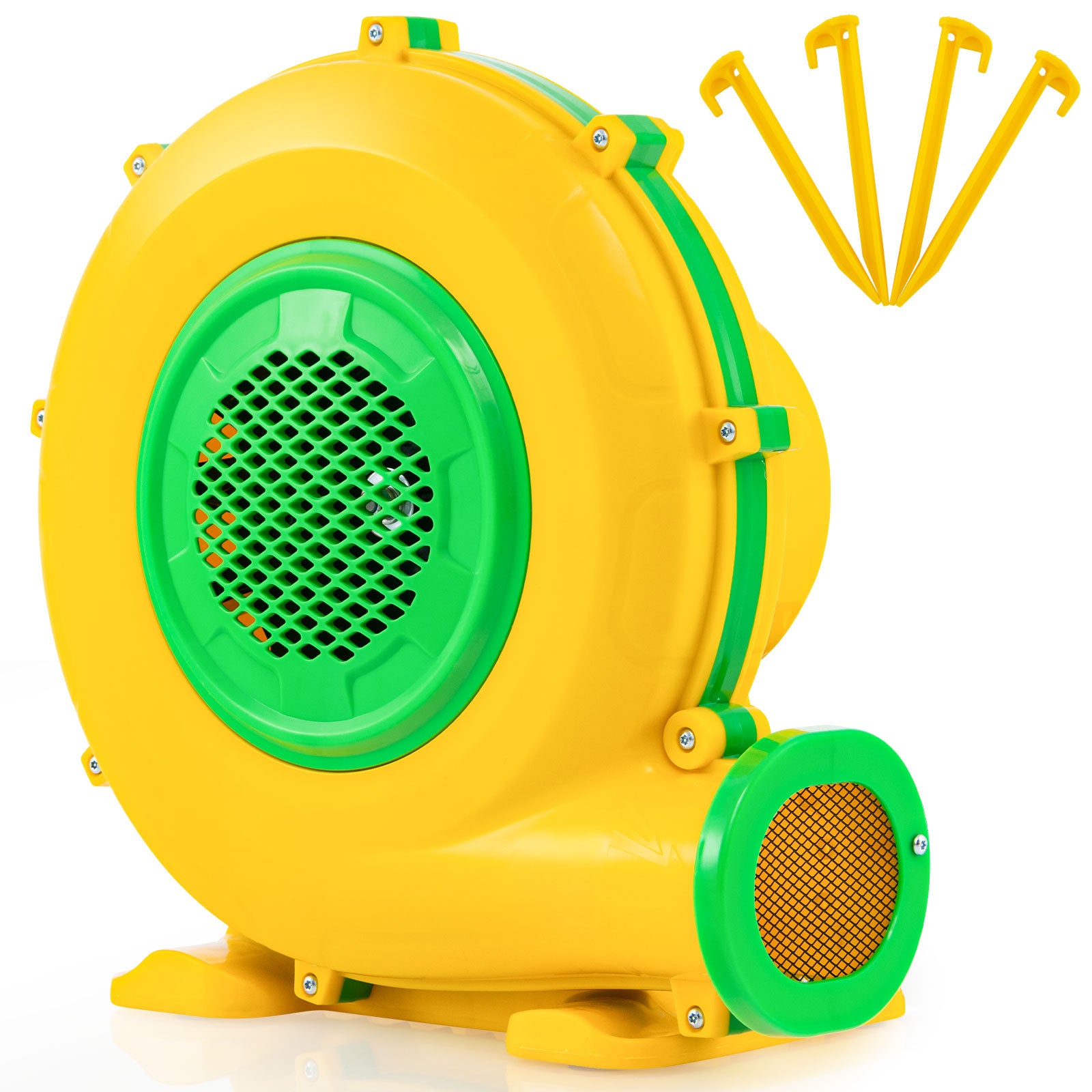High-performance inflatable air blower for bounce houses