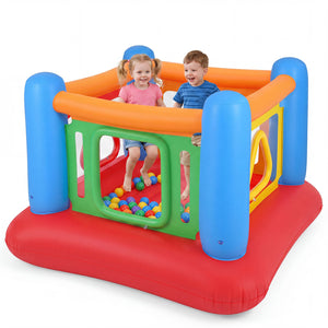 ids inflatable bounce house with built-in ball pit
