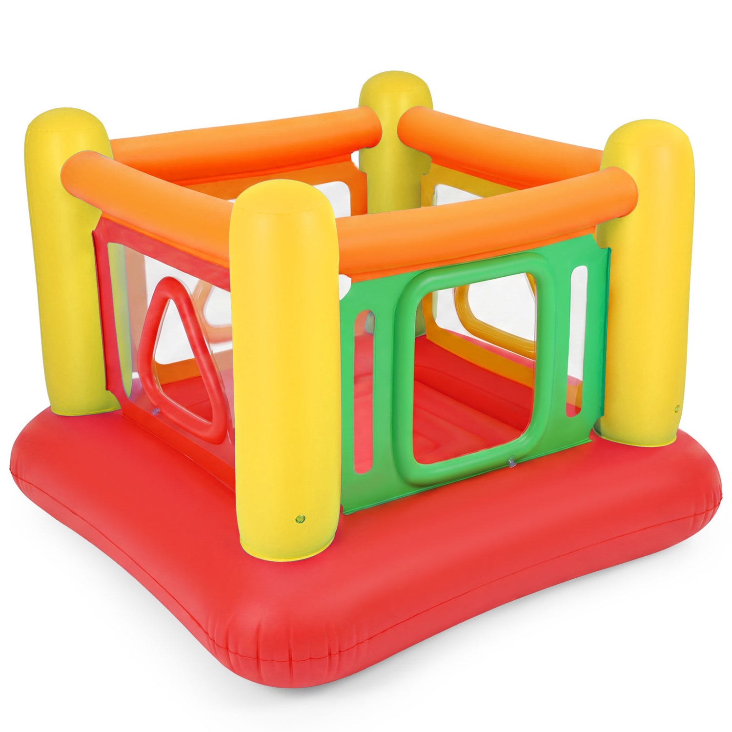 Spacious inflatable bouncing area for kids activities