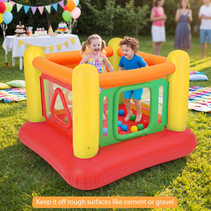 Inflatable entertainment center for energetic playtime