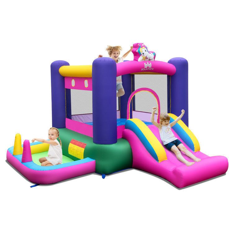 inflatable jump and slide
