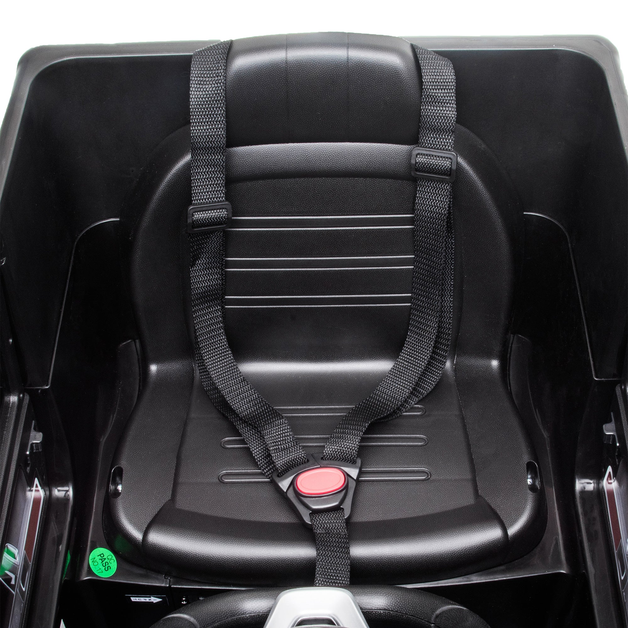 Mercedes Benz G500 black kids electric SUV styled like Jeep Wrangler