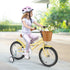 Ride on motorbike style kids pedal bike
