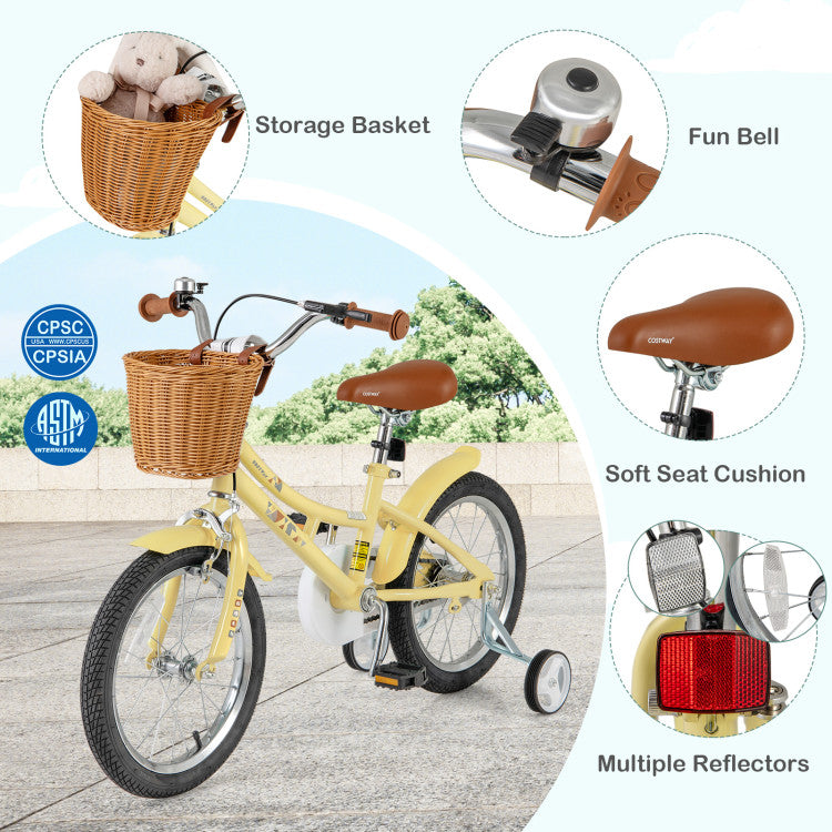 Demonstration of adjustable height kids bike