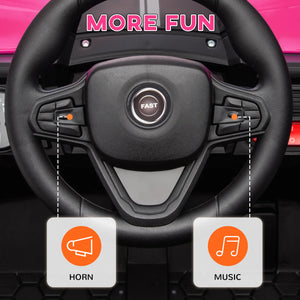 Child engaged in Imaginative Play with the Kids Electric Car.