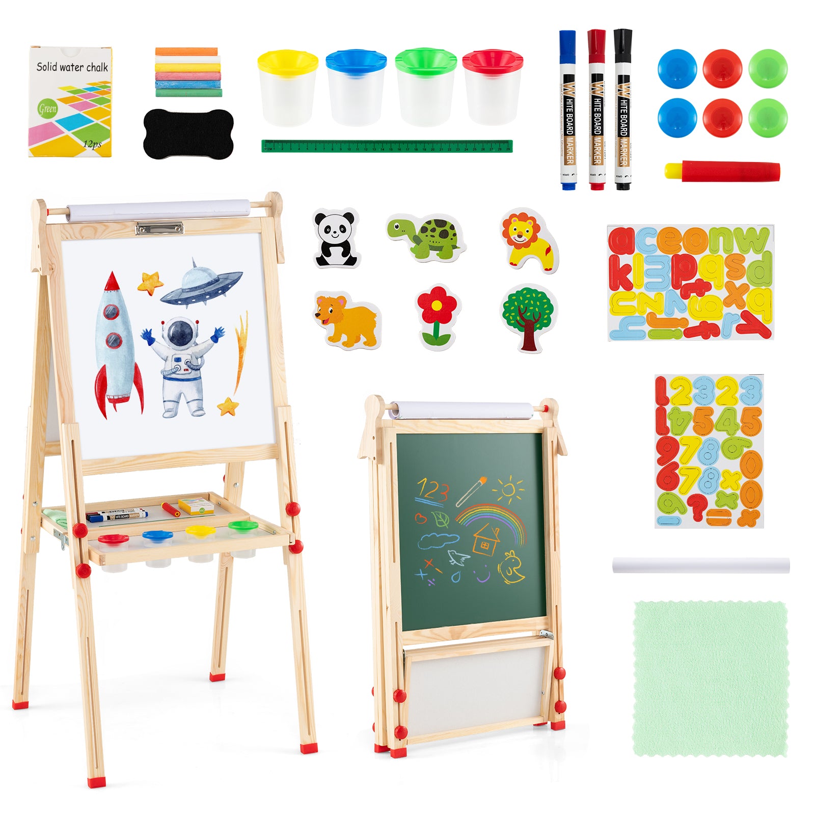 Reusable chalkboard surface for creative drawing1