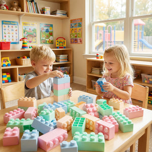 Kids construction block set for imaginative indoor educational play1