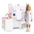 Kids doctor play set with medical station and accessories