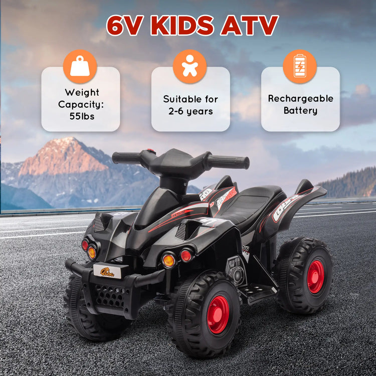 Rechargeable kids electric vehicle with durable frame