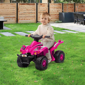 Easy to assemble electric 4 wheeler for toddlers