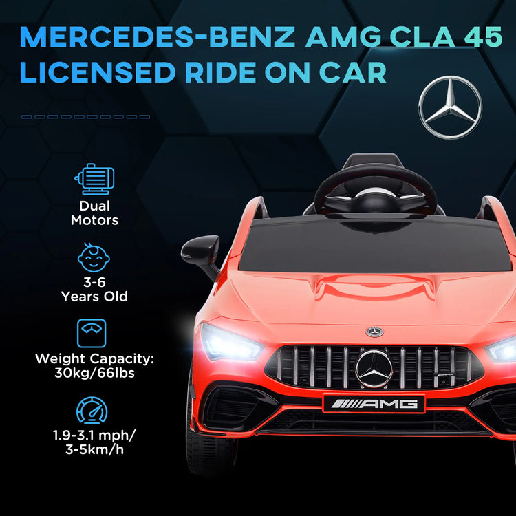 Mercedes kids car showing rear suspension and tire details.