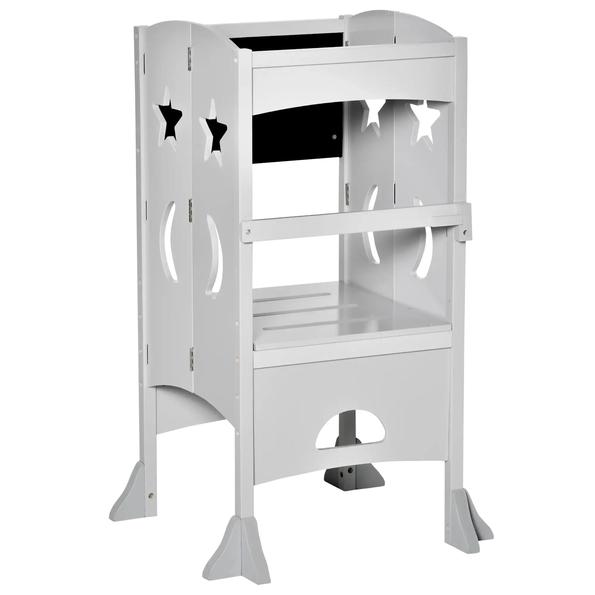 Kids foldable kitchen step stool