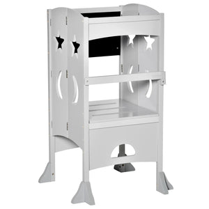 Kids foldable kitchen step stool