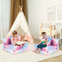 Kids Folding Sofa Bed for Playroom and Bedroom