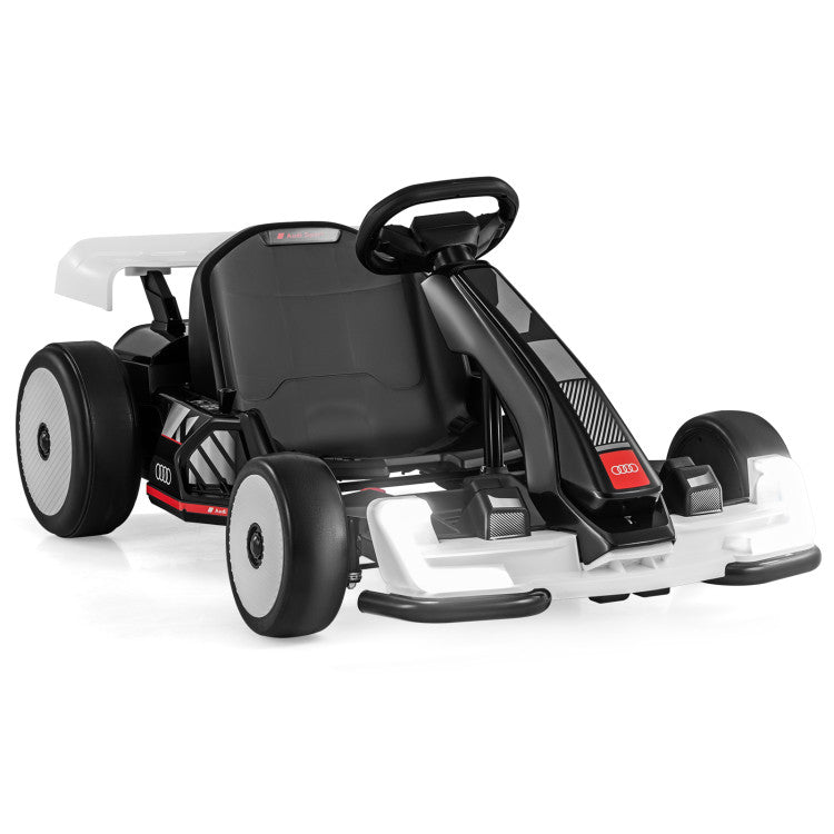 24V kids go kart electric ride on racing toy