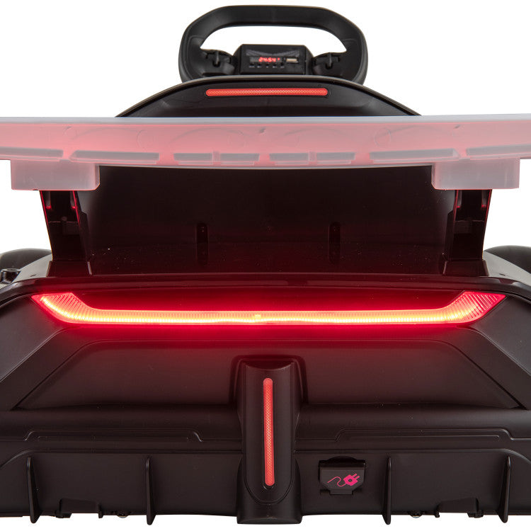 Kids electric go kart sport mode driving