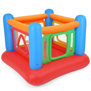 Kids inflatable bounce house with transparent side walls