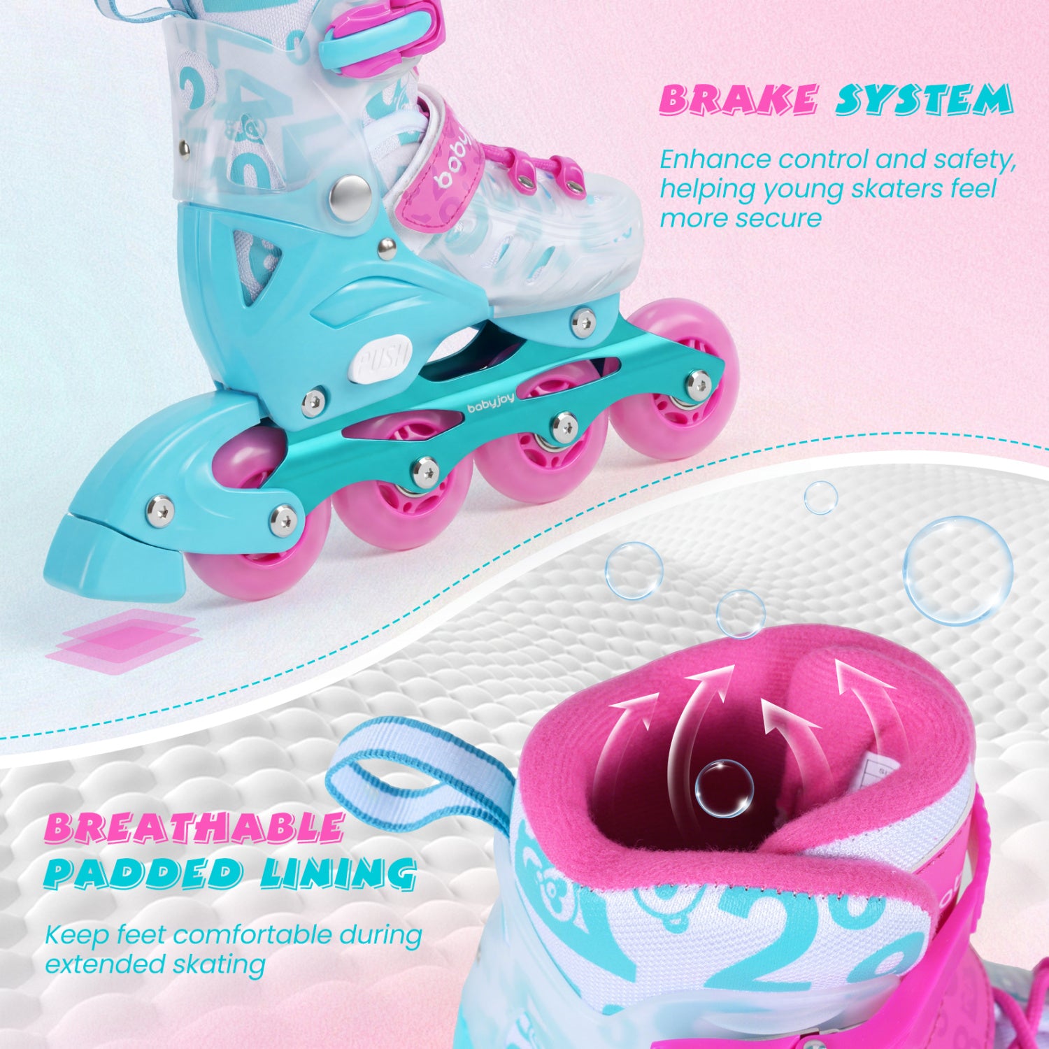 Beginner-friendly inline skates for safe learning