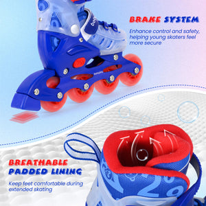 Reinforced laces for a snug and adjustable fit