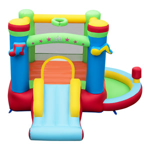Spacious jumping area for active bouncing fun