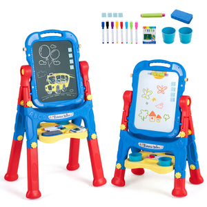 Educational kids easel for drawing writing and learning2