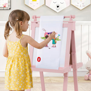 Children's painting station with storage compartments2