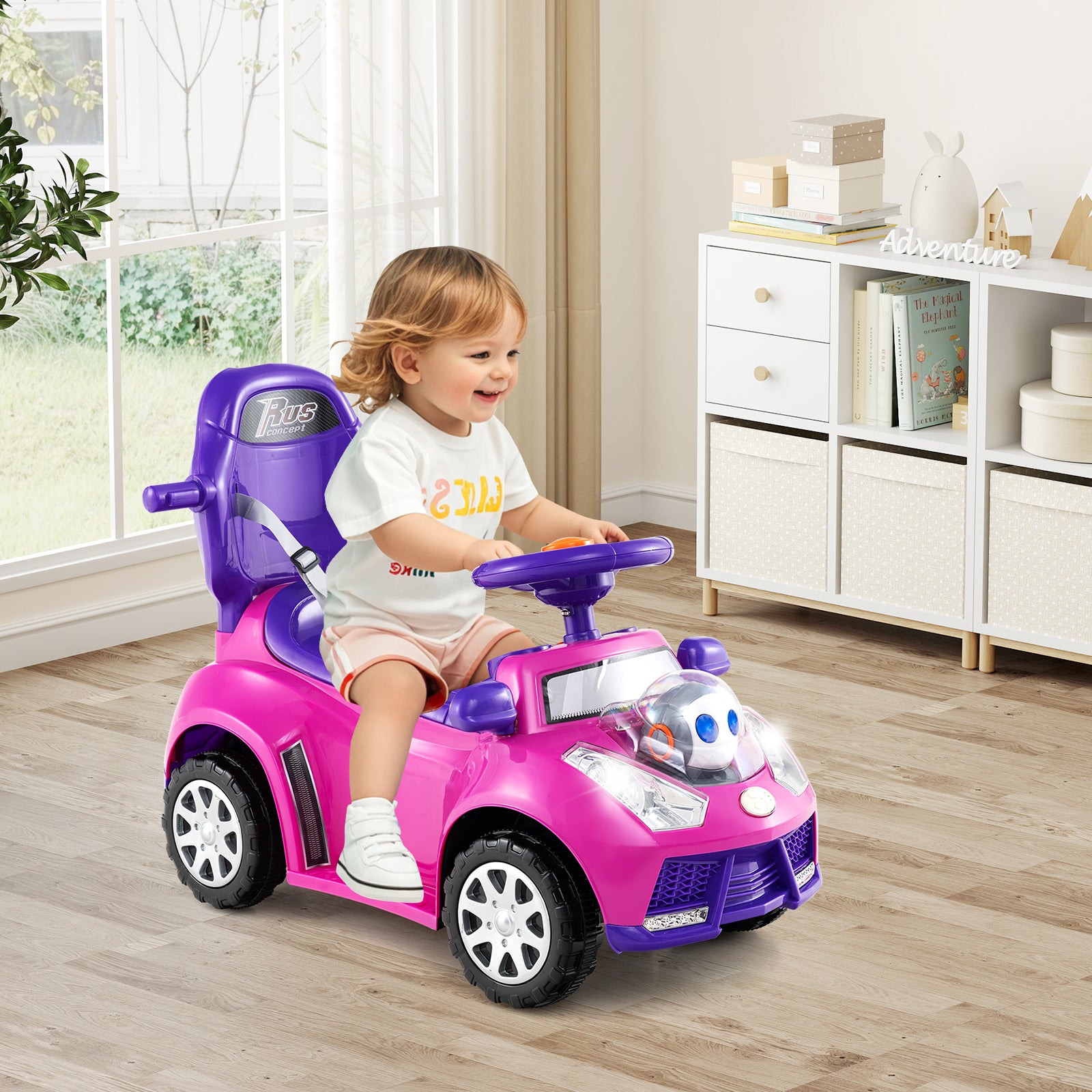 parental push handle for easy control