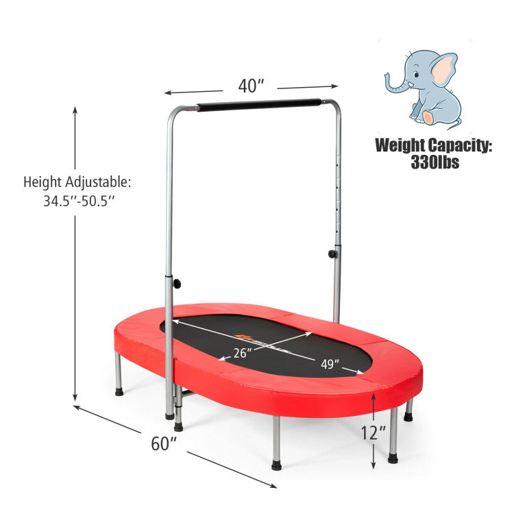 Close up of strong springs on rebounder trampoline