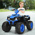 Kids ride-on ATV quad toy with LED headlights