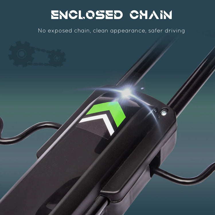 Side profile of kids pedal ride-on go kart for outdoor play