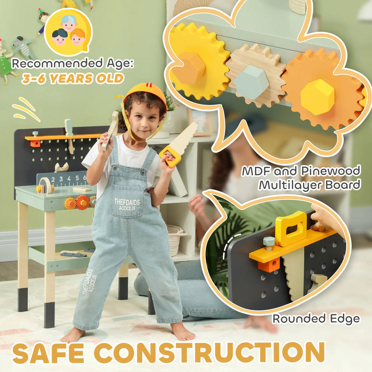 Pretend play tool set for children