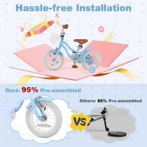 Removable basket for kids to store toys or snacks