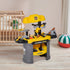 Kids workbench playset with 64-piece toy tools