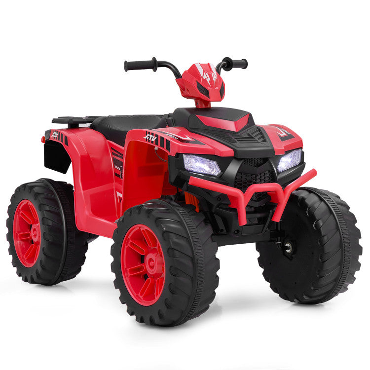 Kids ride-on quad with music and wireless connection