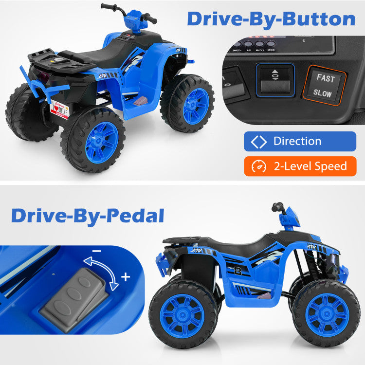 Kids quad bike for outdoor play and exploration