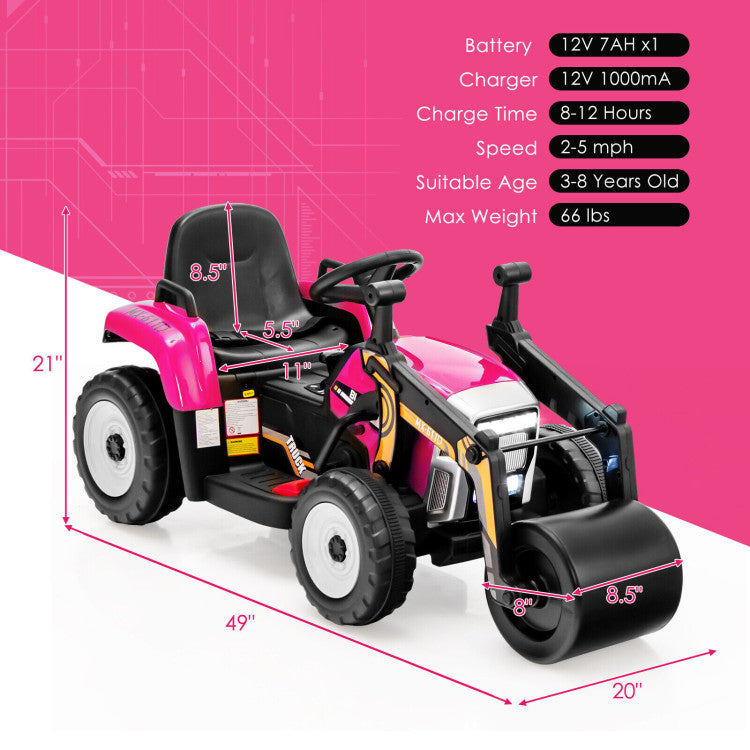 Ride-on vehicle for kids with parental remote control