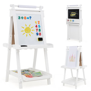 Educational art easel for children's creative learning