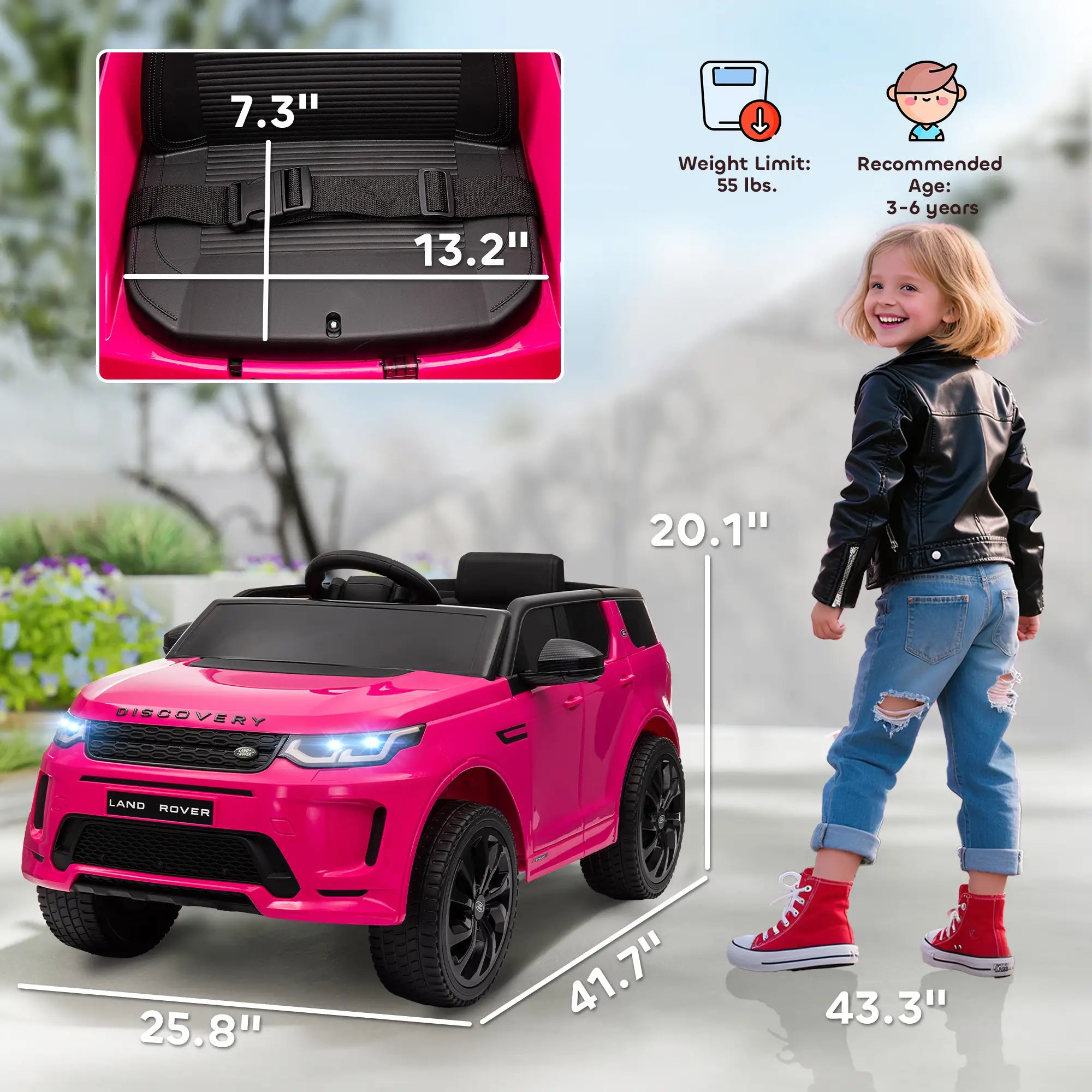 Licensed Maserati kids electric ride-on vehicle
