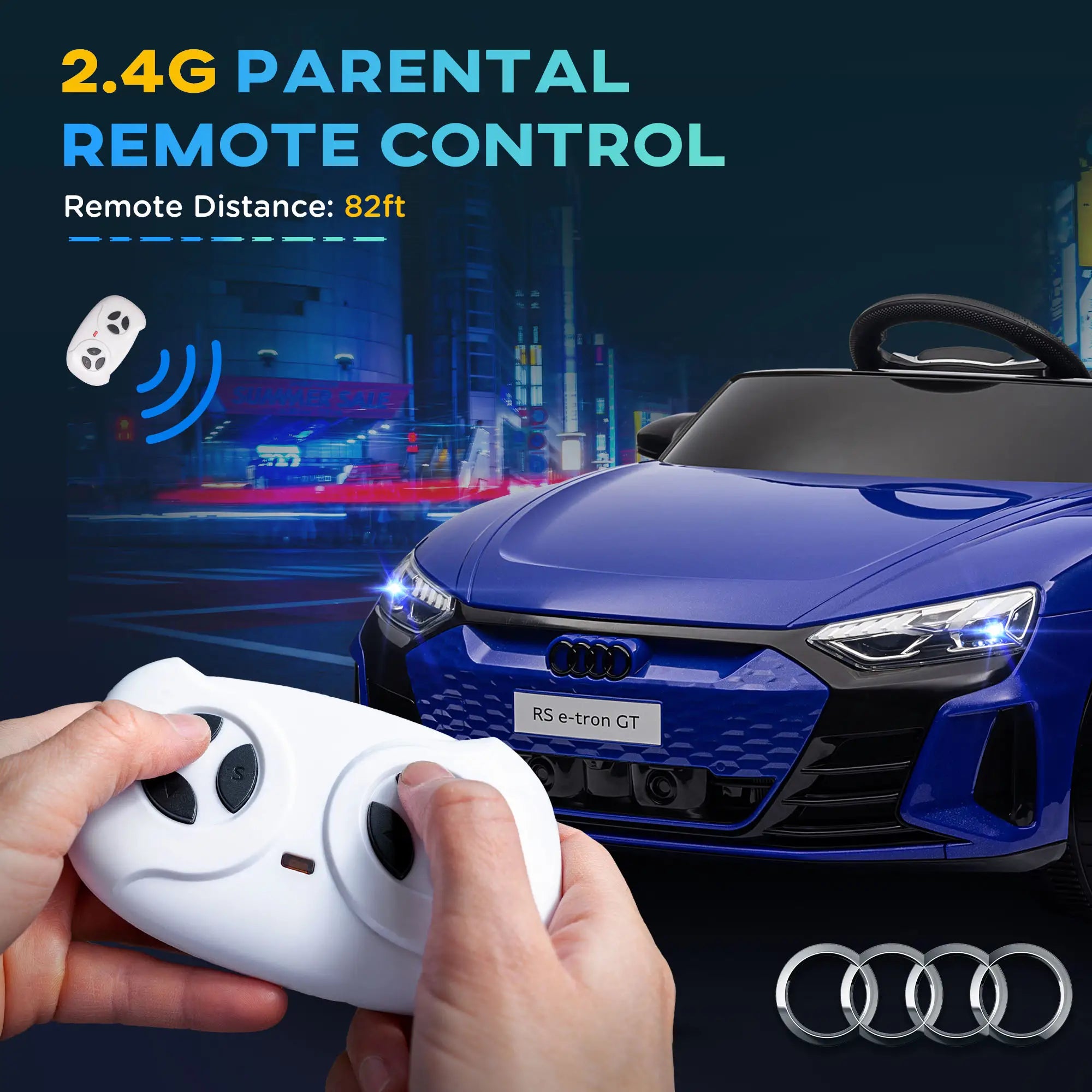Licensed Audi luxury kids ride on vehicle