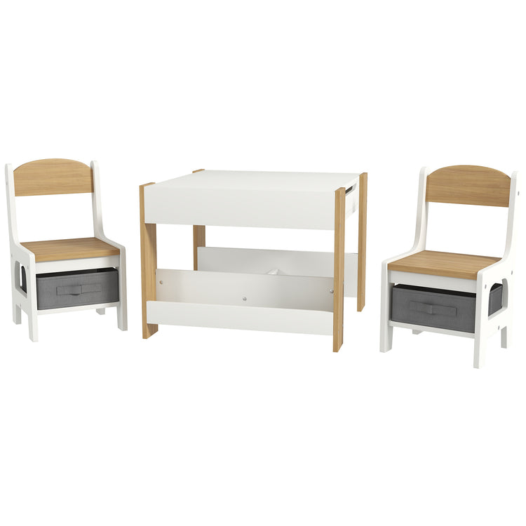 MDF kids study and play table set
