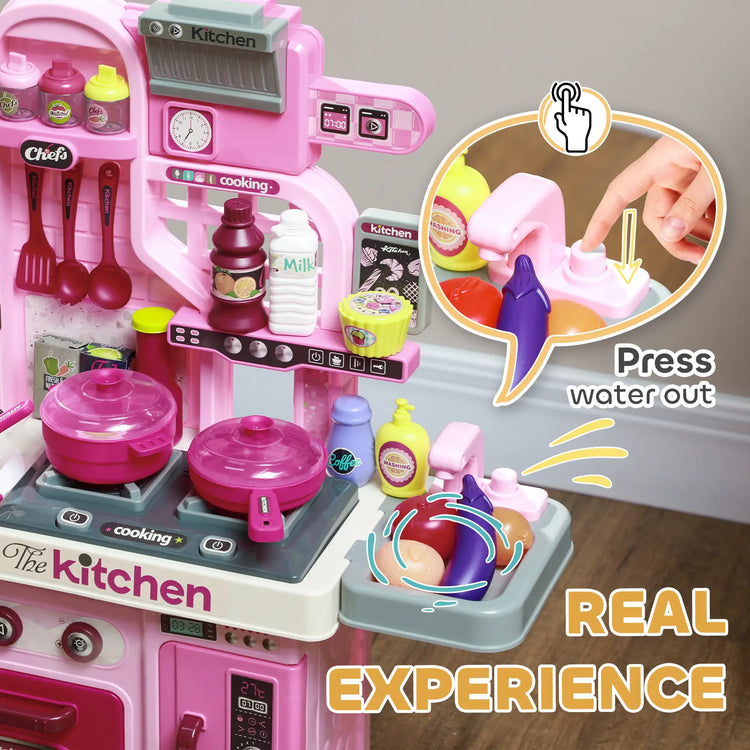 Mini kitchen play toy for kids learning fun