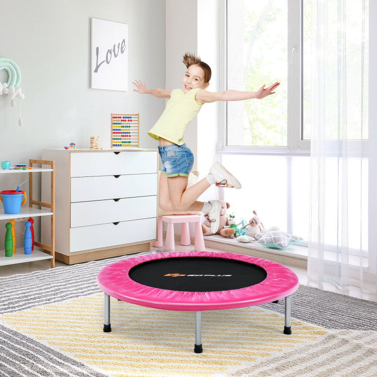 Mini trampoline for adults home gym fitness